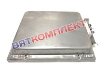 Конфорка КЭ-0,15/3,5 квт (шамотная 405*365*65мм) спирали залитые